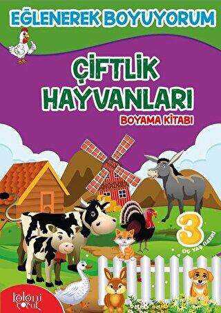 Çiftlik Hayvanları Boyama Kitabı - Koloni Çocuk
