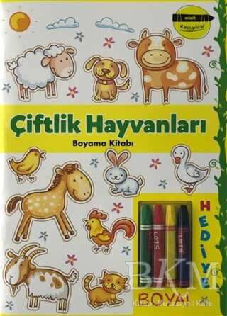 Çiftlik Hayvanları Boyama Kitabı - Minik Ressamlar - Doğan Çocuk
