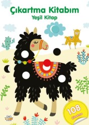 Çıkartma Kitabım - Yeşil Kitap - 0-6 Yaş Yayınları