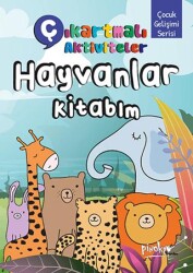 Çıkartmalı Aktiviteler Hayvanlar Kitabım - Pinokyo Yayınları