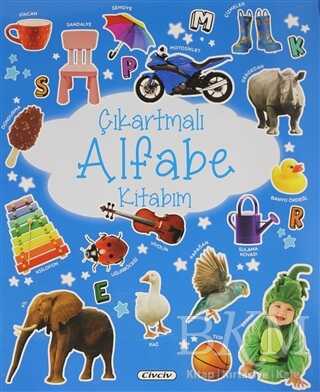 Çıkartmalı Alfabe Kitabım - Civciv