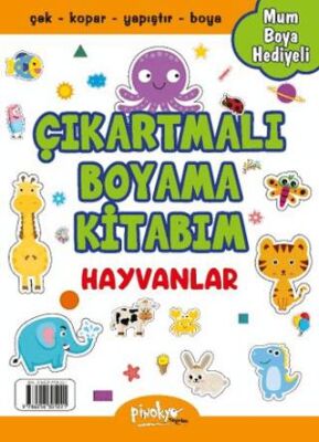 Çıkartmalı Boyama Kitabım Hayvanlar - 1