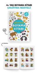 Çıkartmalı Boyama Kitabı - 4 Yaş + - Bilgi Park