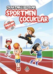 Çıkartmalı Boyama - Sportmen Çocuklar - 2