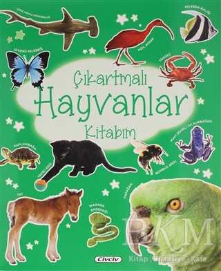 Çıkartmalı Hayvanlar Kitabım - 1