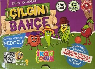 Çılgın Bahçe Hikaye Seti Kutulu - 1