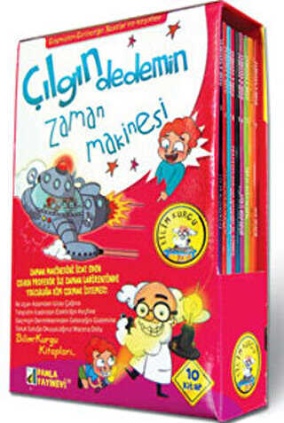 Çılgın Dedemin Zaman Makinesi İcatlar 10 Kitap Takım - Damla Yayınevi