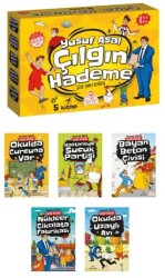 Çılgın Hademe Seti 5 Kitap-Soru Kitapçığı - Nesil Çocuk Yayınları