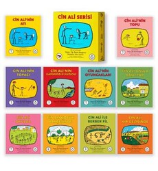 Cin Ali Kitap Seti 10 Kitap Takım - Cin Ali Yayınları