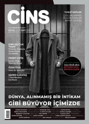Cins Aylık Dergi Sayı: 120 Eylül 2025 - 1