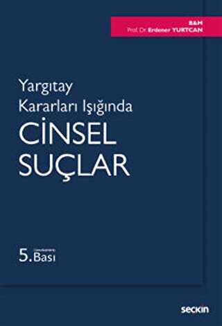 Cinsel Suçlar - Seçkin Yayıncılık