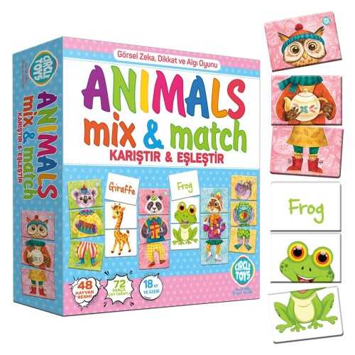 Circle Toys Animals Mix - Match - 1