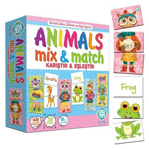 Circle Toys Animals Mix - Match