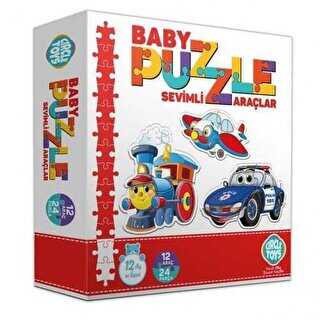 Circle Toys Baby Puzzle Sevimli Araçlar