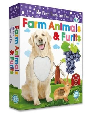 Circle Toys Dokun Hisset Çiftlik Hayvanları Ve Meyveler - 1
