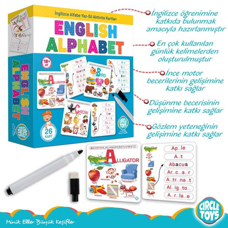 Circle Toys English Alphabet