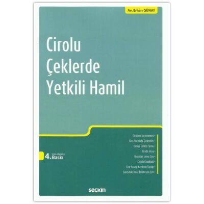 Cirolu Çeklerde Yetkili Hamil - 1