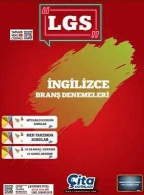 Çita Yayınları LGS İngilizce Branş Denemeleri - 1