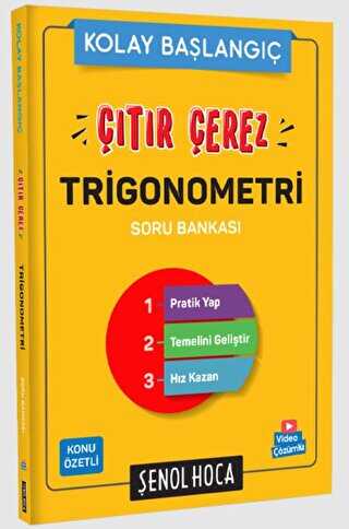 Şenol Hoca Yayınları Çıtır Çerez Trigonometri