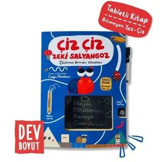 Çiz Çiz Zeki Salyangoz - Düşünme Becerileri Etkinlikleri - 1