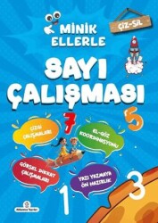 Çiz - Sil Minik Ellerle Sayı Çalışması Kalem Hediyeli - Atlı Karınca Yayınları