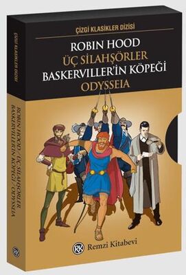 Çizgi Klasikler Dizisi 4 Kitap Kutulu - 1