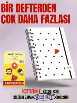 Çizgili Süslü Defter - 1