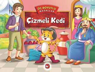 Çizmeli Kedi - Üç Boyutlu Masallar - Beyaz Balina Yayınları