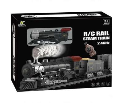 Classic Steam Kumandalı 2,4 Ghz Pilli Tren Seti 30 Parça - 1