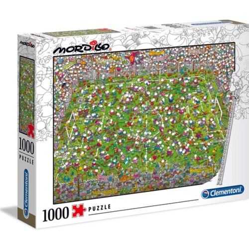 Clementoni Mordillo Puzzle The Match 1000 Parça