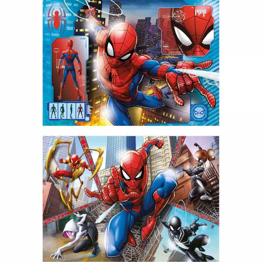 Clementoni Puzzle 2x60 Parça Spiderman
