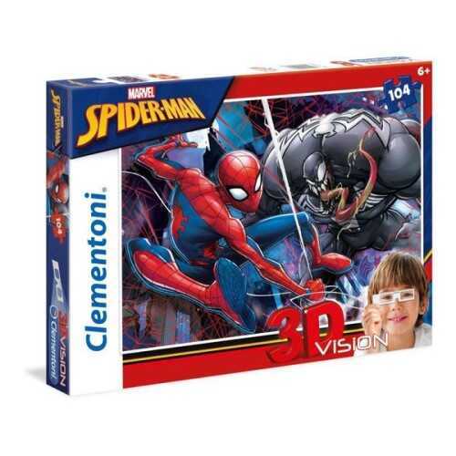 Clementoni Puzzle 3 Boyutlu Spiderman 104 Parça