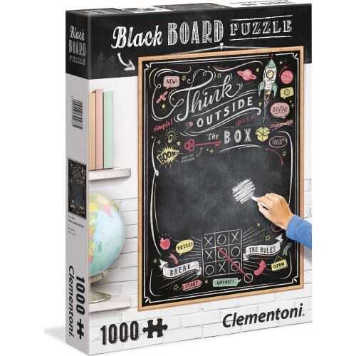 Clementoni Puzzle Blackboard Think Out 1000 Parça