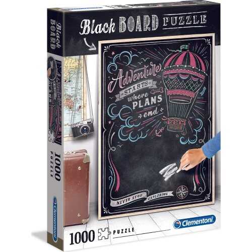 Clementoni Puzzle Blackboard Travel 1000 Parça