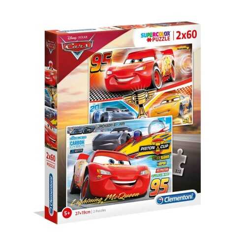 Clementoni Puzzle Cars 3 S.C. 2x60 Parça