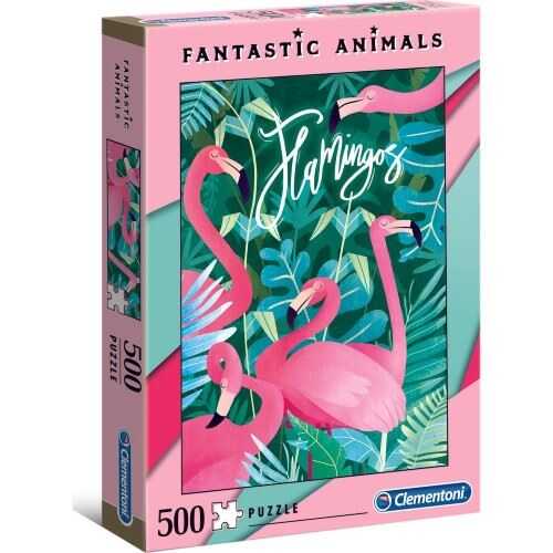 Clementoni Puzzle Fantastic Animals 500 Parça