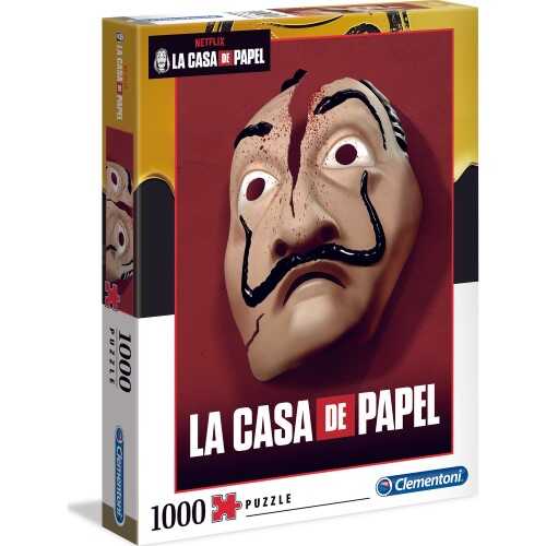 Clementoni Puzzle La Casa De Papel Dali Mask 1000 Parça
