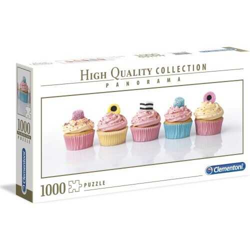 Clementoni Puzzle Licorice Cupcakes 1000 Parça
