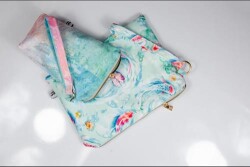 Clutch Bag Kumaş Tablet ve El Çantası - Aduşka Tasarım