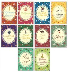 Çocuk Klasikleri Seti - 10 Kitap 8 Yaş ve Üzeri - Peta Kitap