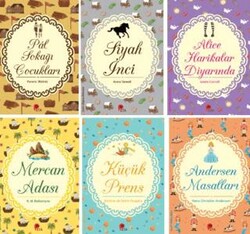 Çocuk Klasikleri Seti - 6 Kitap 8 Yaş ve Üzeri - Peta Kitap