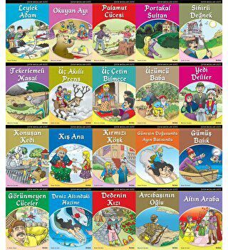 Çocuk Masalları Dizisi 20 Kitap Takım kapağı