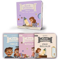 Çocuk Üniversitesi-Psikoloji Set - Sincap Kitap