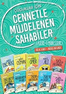 Çocuklar İçin Cennetle Müjdelenen Sahabiler Seti 10 Kitap Takım kapağı