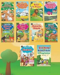 Çocuklar İçin Değerler Eğitimi Seti 10 Kitap Takım - Aksa Çocuk