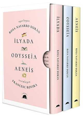 Çocuklar İçin Destanlar: İlyada - Odysseia - Aeneis 3 Kitap Takım - Kolektif Kitap