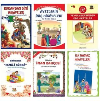 Çocuklar İçin Dini Hikayeler Seti 6 Kitap - 1