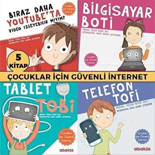 Çocuklar İçin Güvenli İnternet Seti 5 Kitap Takım
