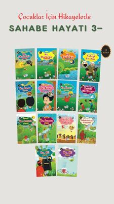 Çocuklar İçin Hikayelerle Sahabe Hayatı-3 14 Kitaplık Set