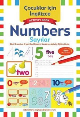 Çocuklar İçin İngilizce - Numbers kapağı